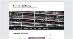 Desktop Screenshot of newcastlescaffolding.com.au